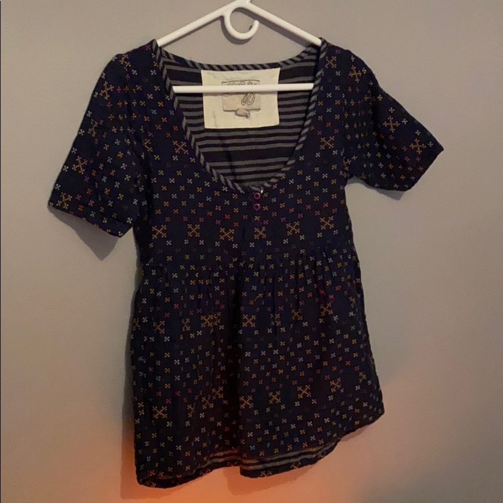 Ace and Jig Confetti Maine dress turned top